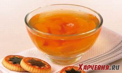 Суп из персиков с яблочным соком
