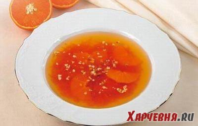 Суп морковно-мандариновый