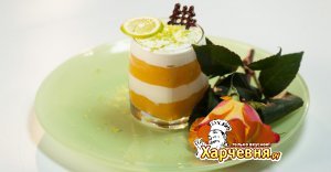 Сливочно-манговый десерт